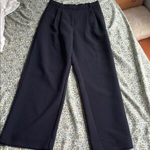 Abercrombie Black Women's Wide-Leg Pants